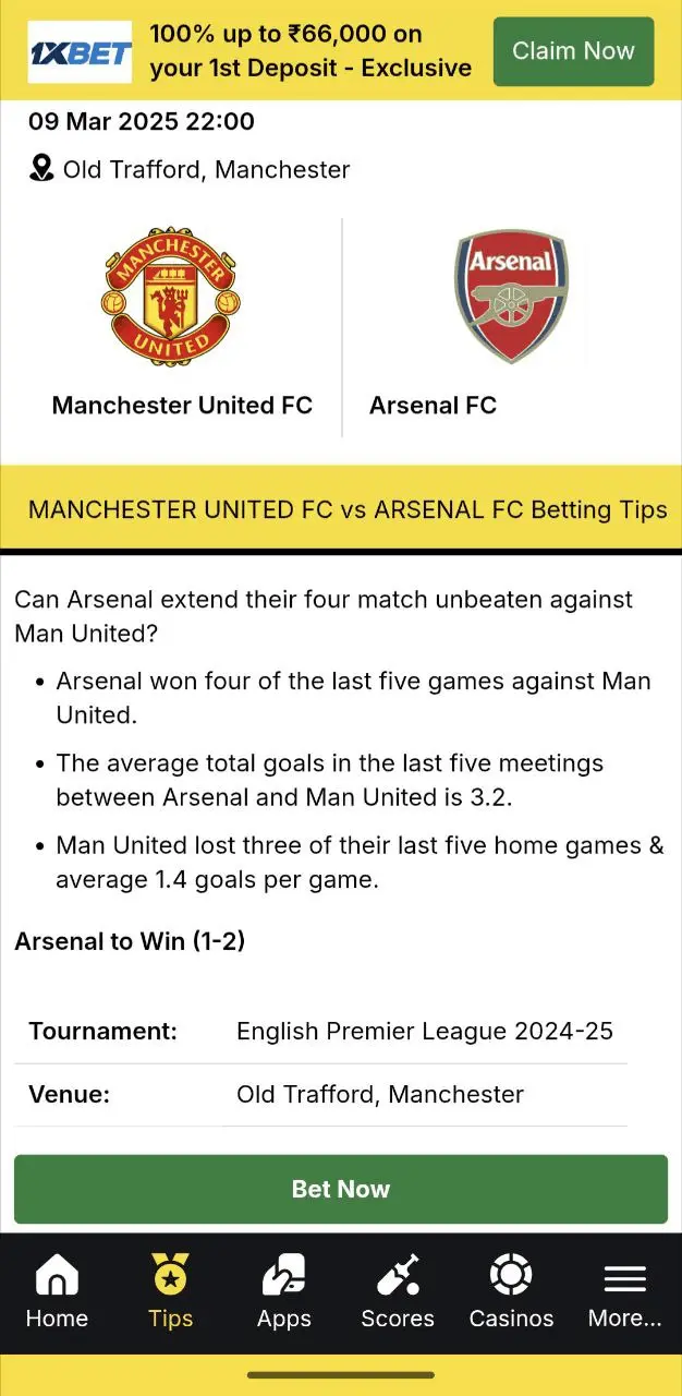 English Premier League Tips